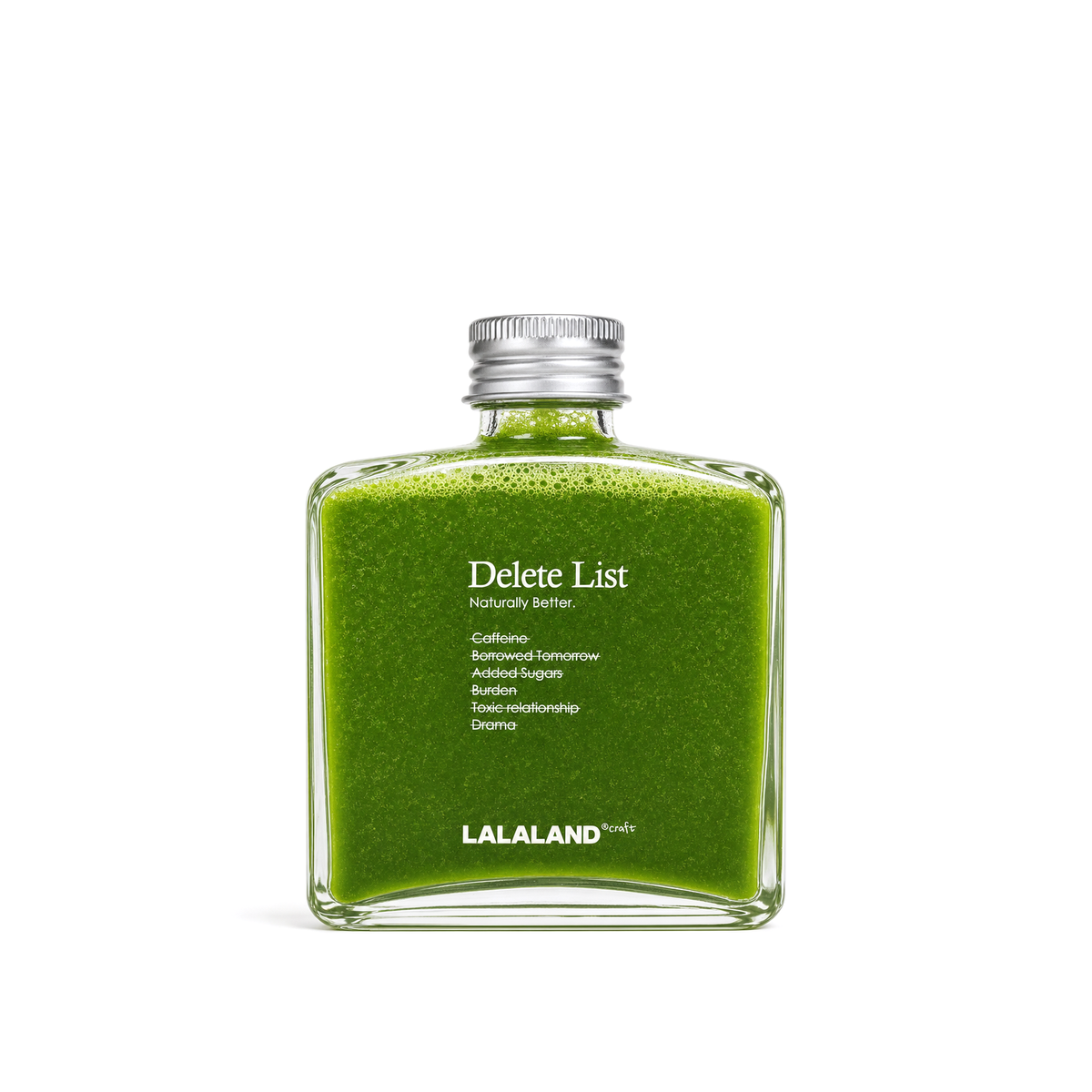 Lalaland® Green Reset front bottle